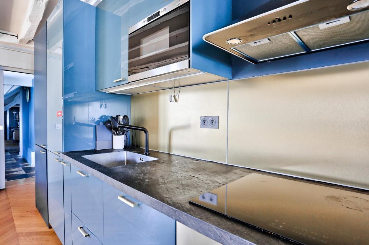 Le Marais Superb Apartment Terrace Paris Free Netflix Eksteriør billede
