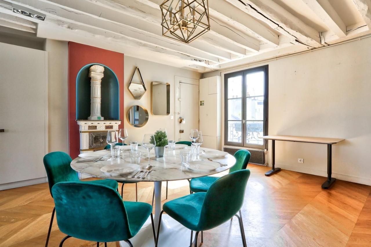 Le Marais Superb Apartment Terrace Paris Free Netflix Eksteriør billede