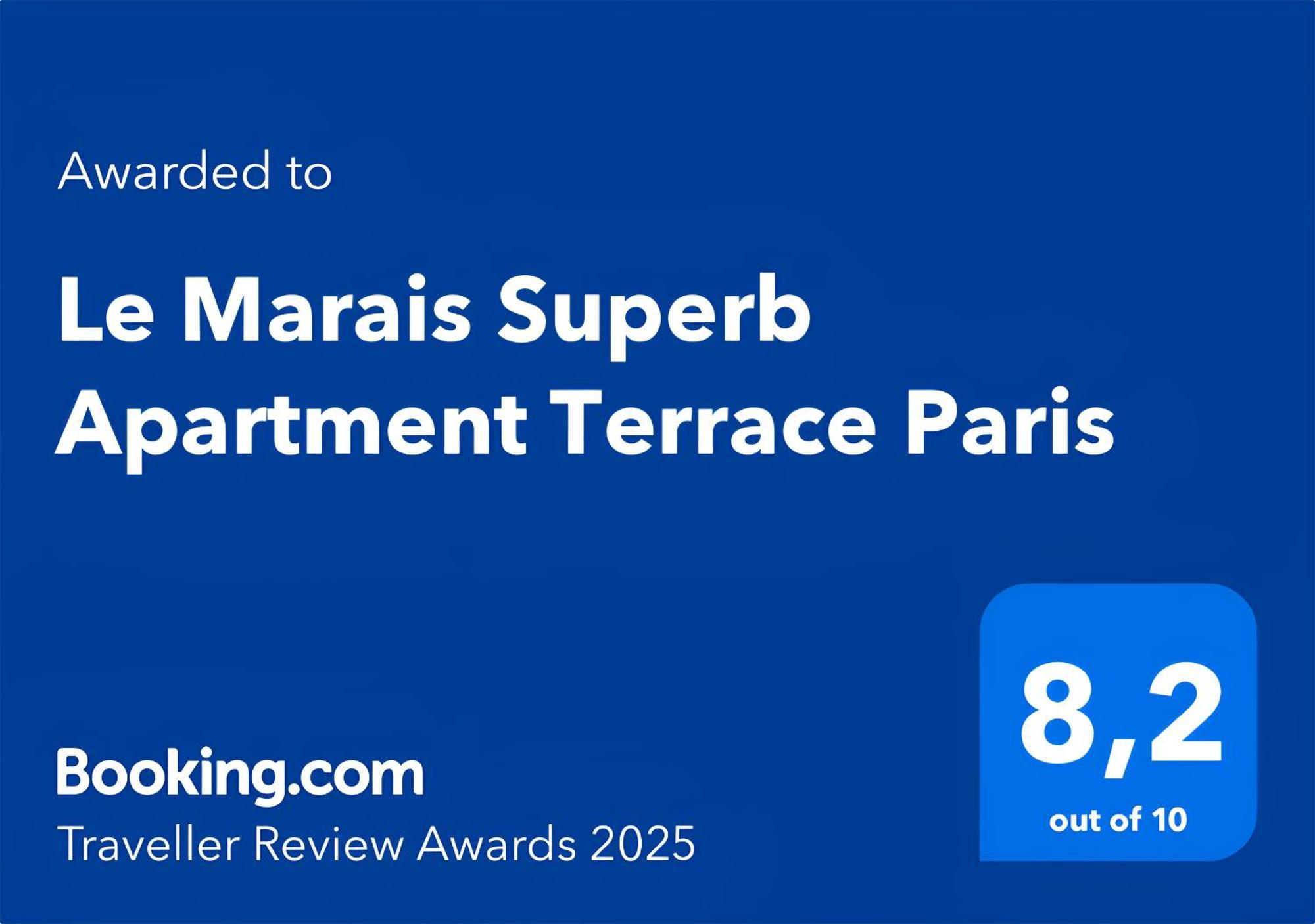 Le Marais Superb Apartment Terrace Paris Free Netflix Eksteriør billede