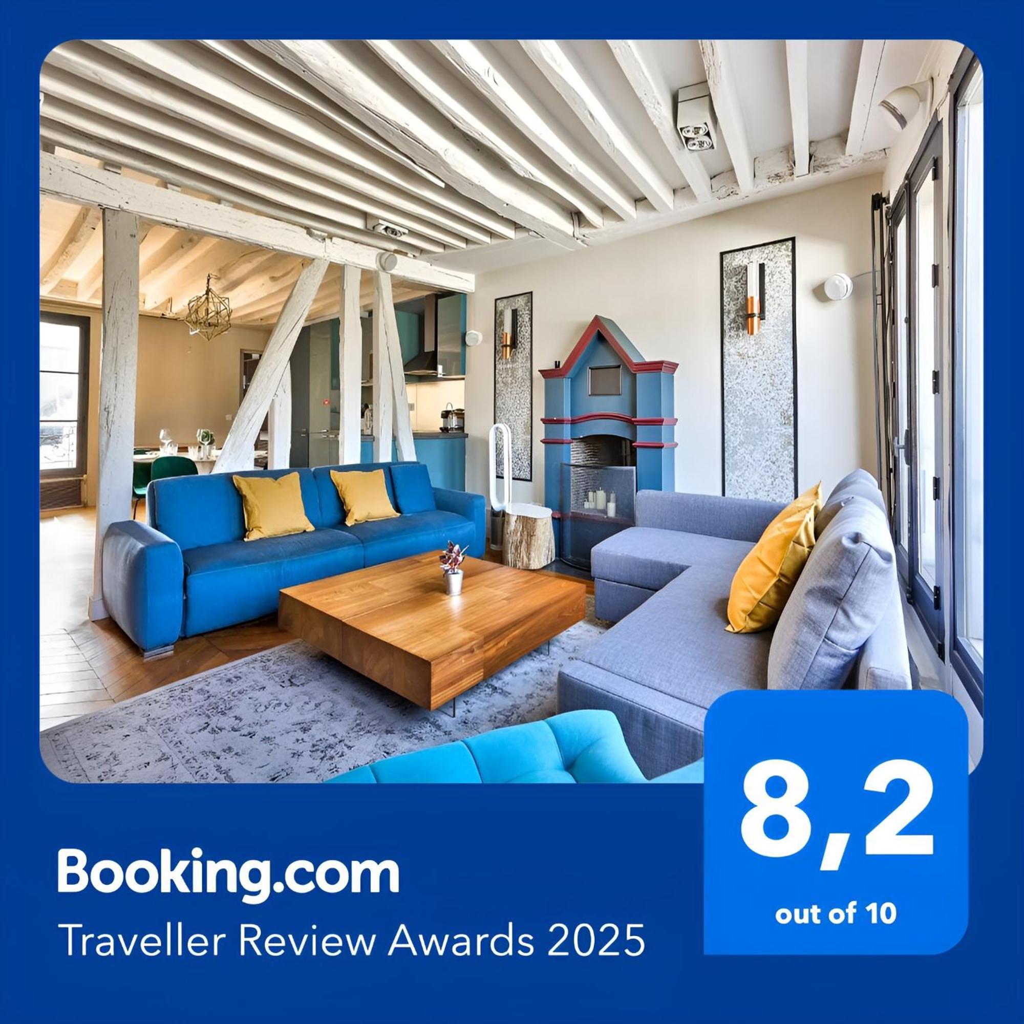 Le Marais Superb Apartment Terrace Paris Free Netflix Eksteriør billede